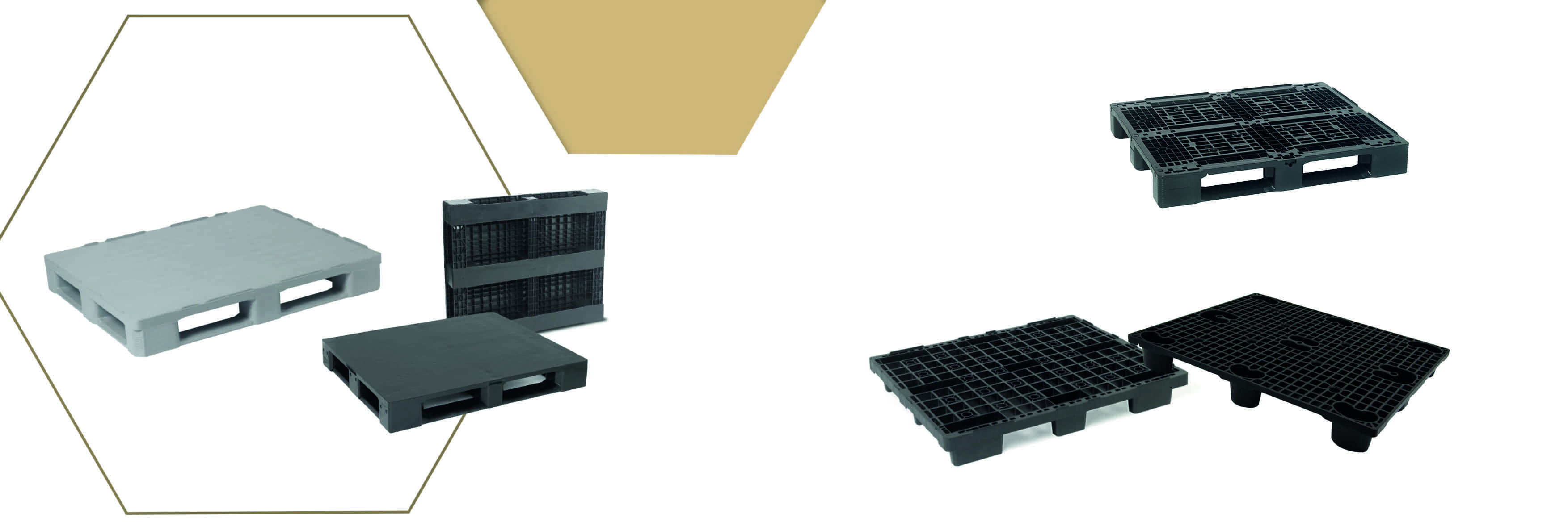 Plastic pallets 1200x1000 GammaWopla & SmartFlow